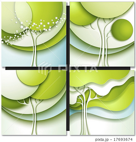 Abstract spring tree 17693674