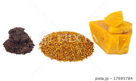 Bee pollen and propolis wax 17695784