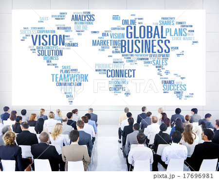 Global Business World Commercial Business People Concept 17696981