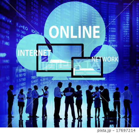 Online Network Internet Connnecting Concept 17697214