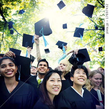 Graduation Student Commencement University Degree Concept Graduation Student Commencement University Degree Concept 17697432