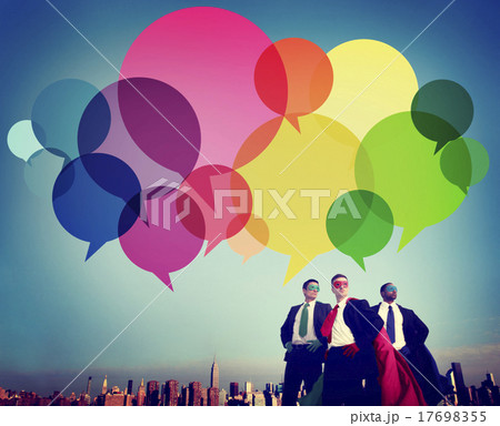 Speech Bubbles Message Concept Symbol Communication Idea Concept 17698355