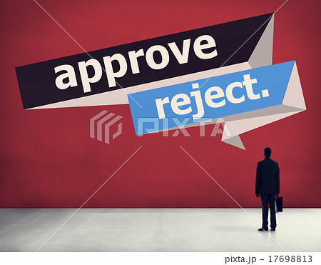 Approve Reject Cancelled Decision Selection Concept Approve Reject Cancelled Decision Selection Concept 17698813
