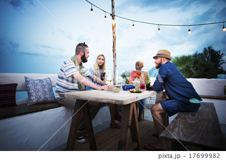 Diverse Ethnic Friendship Party Leisure Happiness Concept 17699982