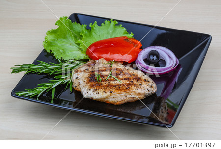Grilled pork steak 17701397