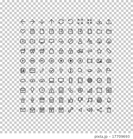 Simple basic icon Simple basic icon 17709693