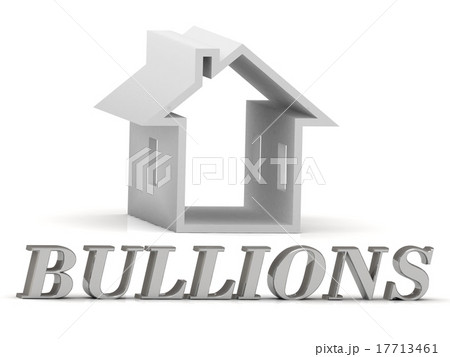 BULLIONS- inscription of silver letters and house BULLIONS- inscription of silver letters and house 17713461