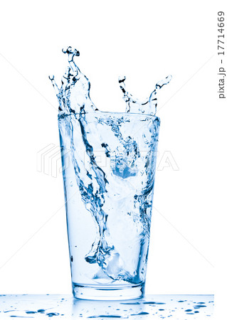 water splash in glass water splash in glass 17714669