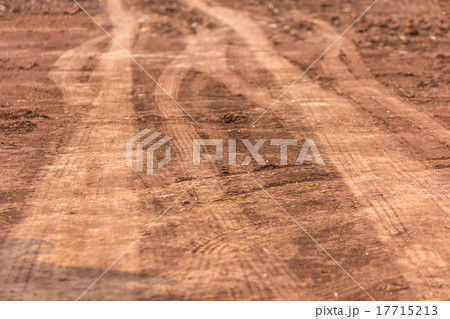 Track wheel on the ground. Track wheel on the ground. 17715213