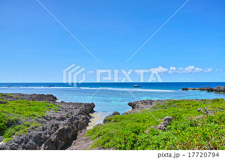 真夏の宮古島 白鳥岬の風景 真夏の宮古島 白鳥岬の風景 17720794