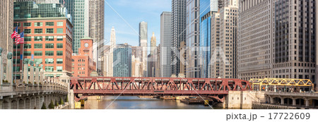 Chicago downtown panorama Chicago downtown panorama 17722609