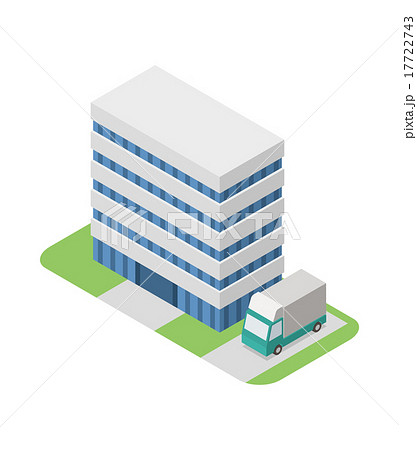 輸送業の会社のイラスト素材 輸送業の会社のイラスト素材