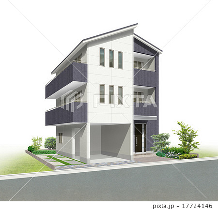 3階建パースバック無し 3階建パースバック無し 17724146