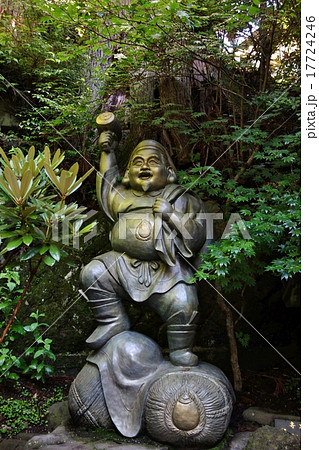 榛名神社 七福神の写真素材