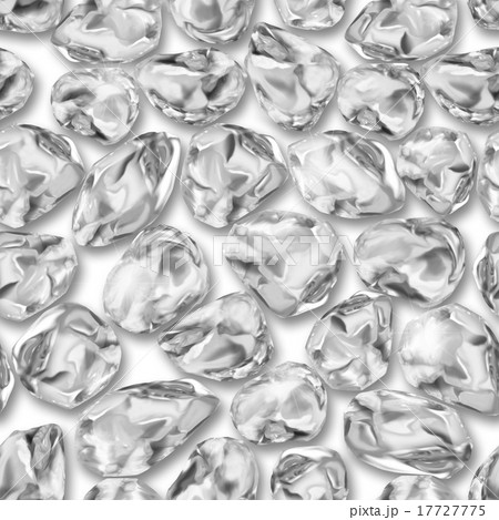 砕いた氷のイラスト/シームレスパターン 砕いた氷のイラスト/シームレスパターン 17727775