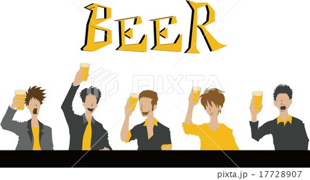 ビールと男たち 17728907
