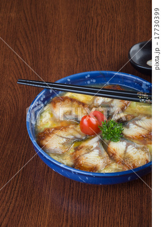 japanese cuisine. unagi or eel on the background japanese cuisine. unagi or eel on the background 17730399