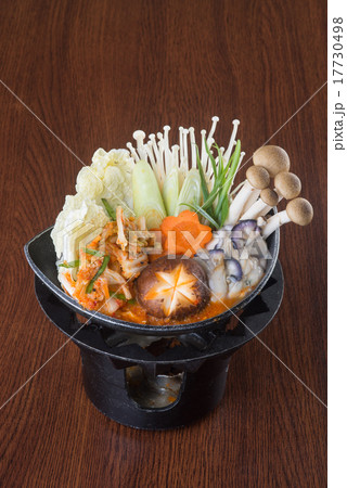 japanese cuisine. hot pot on the background 17730498