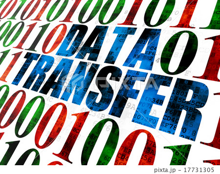 Information concept: Data Transfer on Digital Information concept: Data Transfer on Digital 17731305