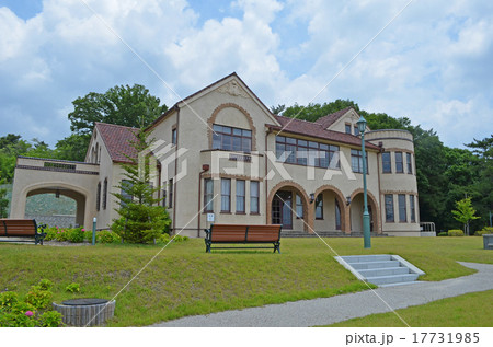 岡崎市東公園 本多忠次邸の写真素材