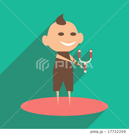 Flat with shadow icon and mobile application boy Flat with shadow icon and mobile application boy 17732209