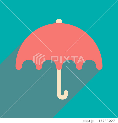 Flat with shadow icon and mobile application 17733027
