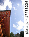 社殿と青空 17733226