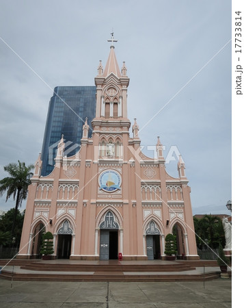 ダナン大聖堂 Danang Cathedral の写真素材