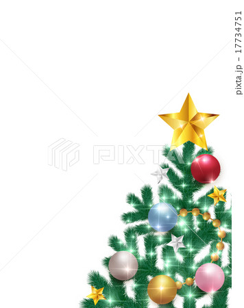 クリスマス モミの木 背景 クリスマス モミの木 背景 17734751
