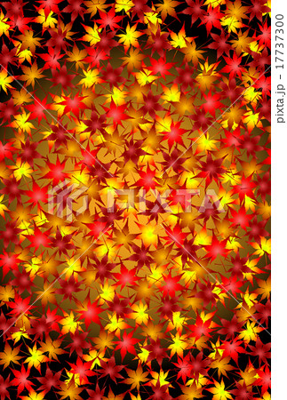 紅葉 B　　ミックス　　背景　　銅　　グラデ 17737300