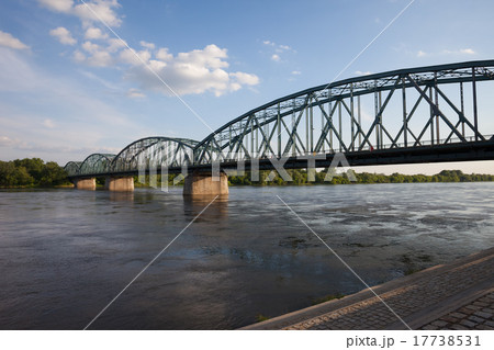 Pilsudskiego Bridge on Vistula River in Torun 17738531