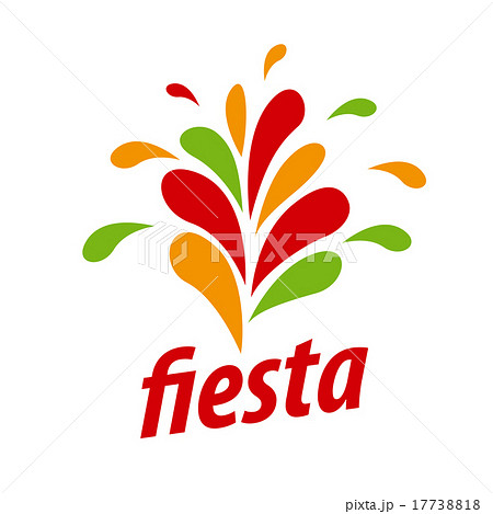 Festive abstract vector logo for fiesta Festive abstract vector logo for fiesta 17738818