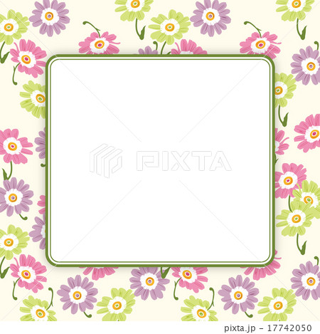 サイネリア（赤系）スクエア 17742050