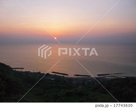 新潟 石地の夕陽 新潟 石地の夕陽 17743630