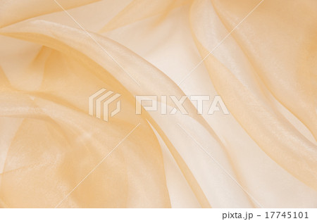 Pale pink organza fabric with folds 17745101