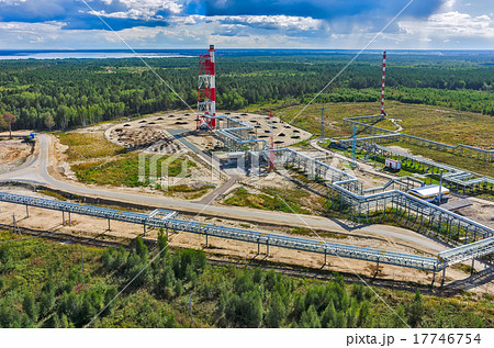 Aerial view on iron and steel works factory.Russia 17746754