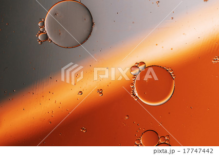 Oil drops on a water surface 17747442