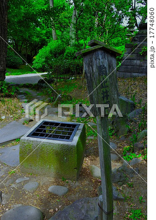 旧安田庭園内（駒止井戸) 17748060