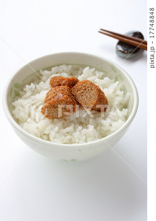 タラコの甘露煮とご飯 タラコの甘露煮とご飯 17748848