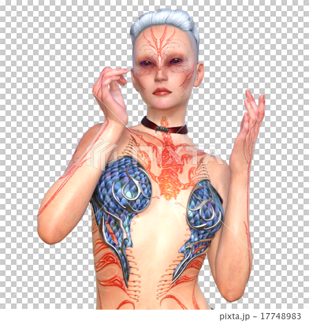 人體彩繪女性 17748983
