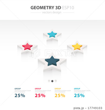 Star Icons Infographic template 17749103