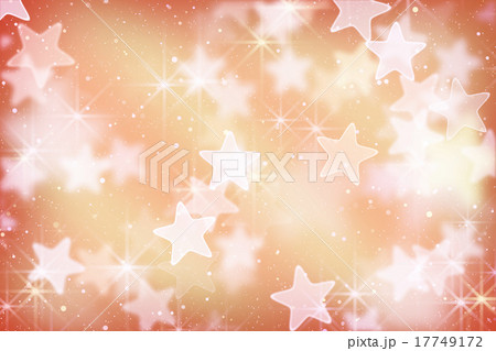 pink stars and bokeh lights 17749172