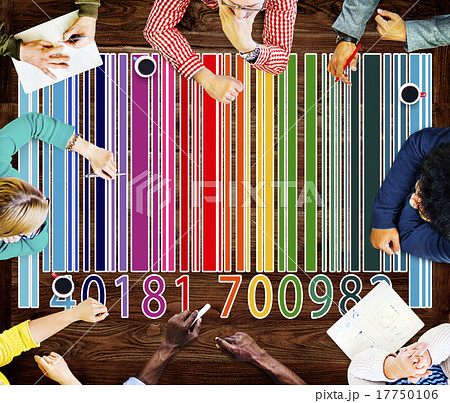 Bar Code Price Tag Coding Encryption Label Merchandise Concept 17750106