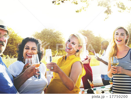 Friends Friendship Party Hanging out Concept 17750200