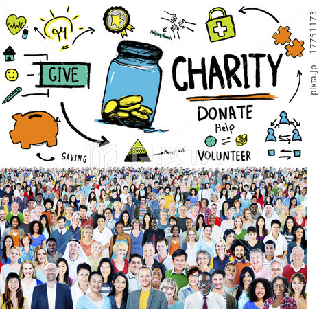 Charity Donate Help Give Saving Sharing Support Volunteer Concep 17751173