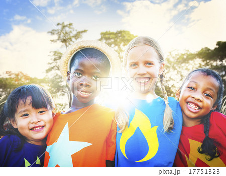 Children Friendship Togetherness Smiling Happiness Children Friendship Togetherness Smiling Happiness 17751323