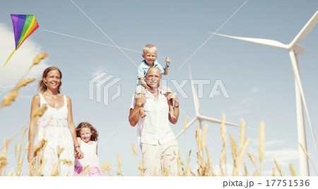 Family Happiness Holiday Vacation Activity Concept 17751536