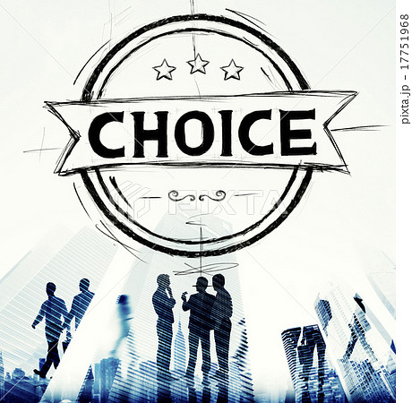 Choice Chance Opportunity Option Decision Concept Choice Chance Opportunity Option Decision Concept 17751968
