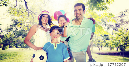 Family Happiness Parents Holiday Vacation Activity Concept 17752207