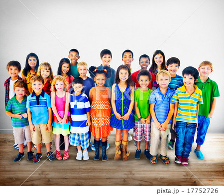 Kids Children Diversity Happiness Group Concept 17752726